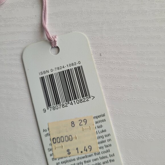 Vintage 90s Star Wars Lucas Films Antioch Crystal Tassel Bookmark 1994 KBO-10829 - Picture 7 of 9